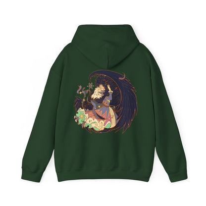 Howl’s Moving Castle Kiss Hoodie | 100% Cotton Back Print Anime Sweatshirt