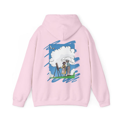 The Wind Rises Hoodie with Back Print – 100% Cotton Studio Ghibli Inspired Pullover