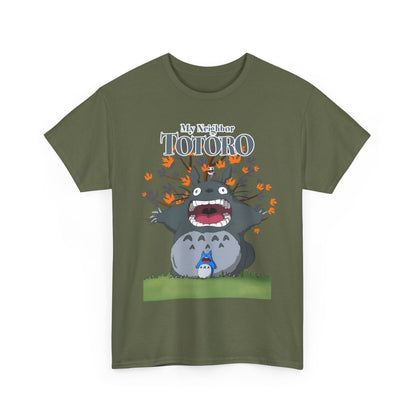 My Neighbor Totoro Scream T-Shirt 100% Cotton Studio Ghibli Tee