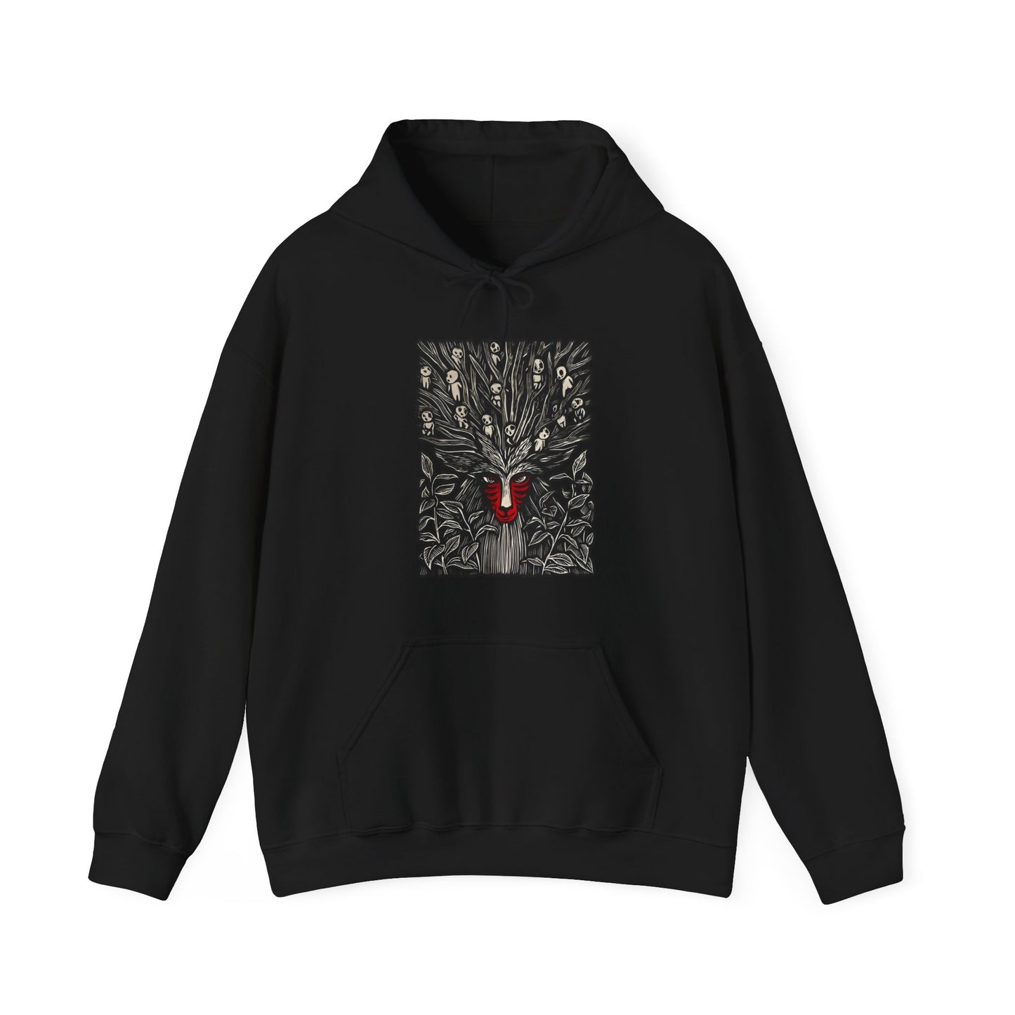 Forest Spirit Studio Ghibli Hoodie – 100% Cotton Cozy Anime Hoodie for Ghibli Fans