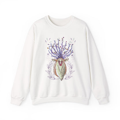 Forest Spirit Sweatshirt – 100% Cotton Princess Mononoke Pullover | Studio Ghibli Anime Sweater