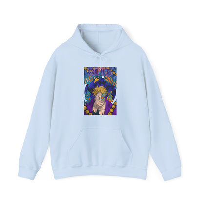 "Marco the Phoenix Hoodie – 100% Cotton One Piece Anime Sweatshirt for Fans"