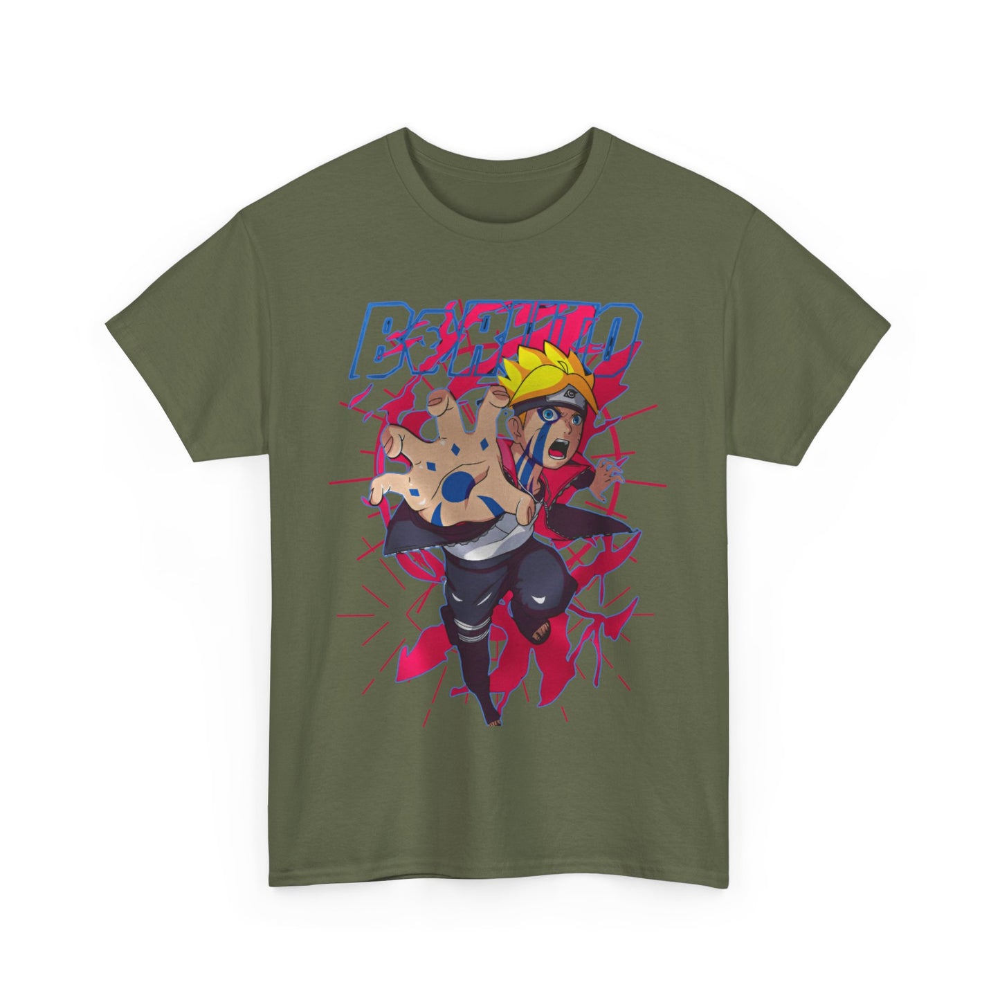 Boruto Naruto Next Generations T-Shirt – 100% Cotton Anime Tee for Boruto Fans