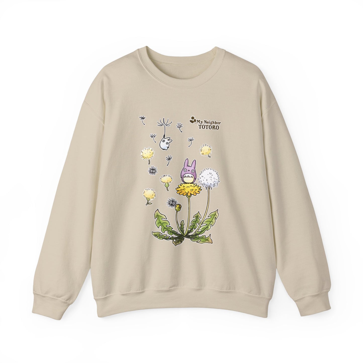 My Neighbor Totoro Woods Sweatshirt – Cozy 100% Cotton Studio Ghibli Forest Pullover