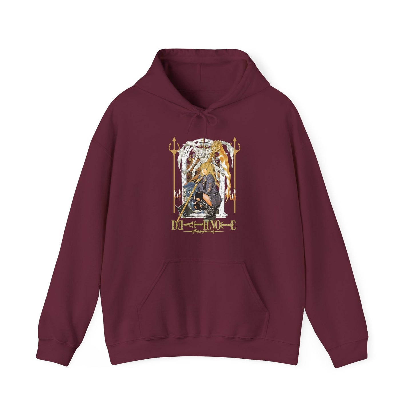 Misa Amane Death Note Hoodie – 100% Cotton Anime Pullover for Gothic Otaku Fans