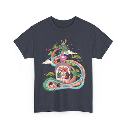 Spirited Away One Piece T-Shirt 100% Cotton | Studio Ghibli Anime Tee