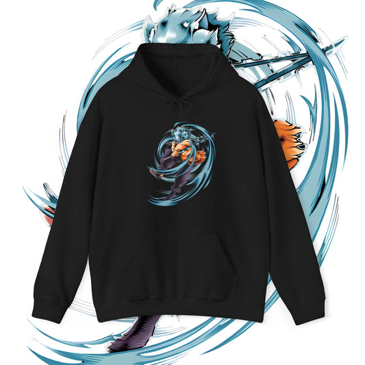Inosuke Boar Sword Fury Hoodie | Demon Slayer | 100% Cotton Anime Hoodie