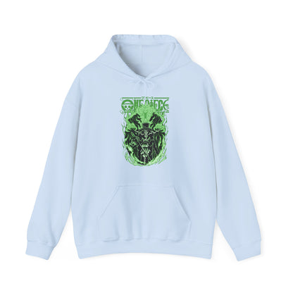 Brook One Piece Hoodie – 100% Cotton Anime Hooded Sweatshirt for Soul King Fans