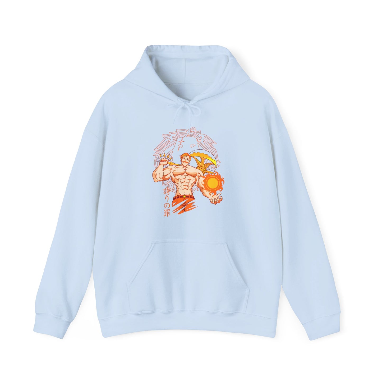 Escanor Seven Deadly Sins Hoodie – 100% Cotton Anime Hoodie for Lion’s Sin of Pride Fans