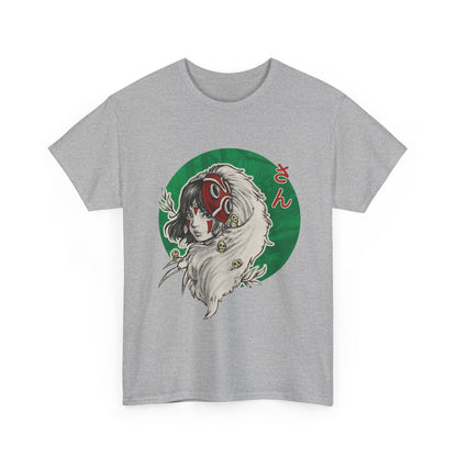 Princess Mononoke Green T-Shirt | Studio Ghibli Anime Cotton Tee