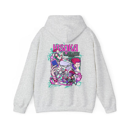 Hisoka Morow Hunter x Hunter Hoodie with Back Print – 100% Cotton | Anime Streetwear for Fans