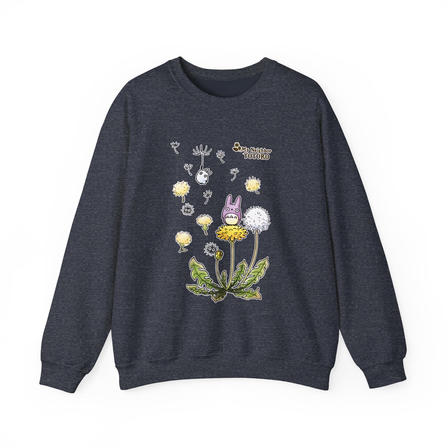 My Neighbor Totoro Woods Sweatshirt – Cozy 100% Cotton Studio Ghibli Forest Pullover