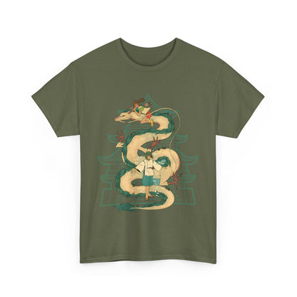 Haku Spirited Away T-Shirt – 100% Cotton Studio Ghibli Anime Shirt for Fans