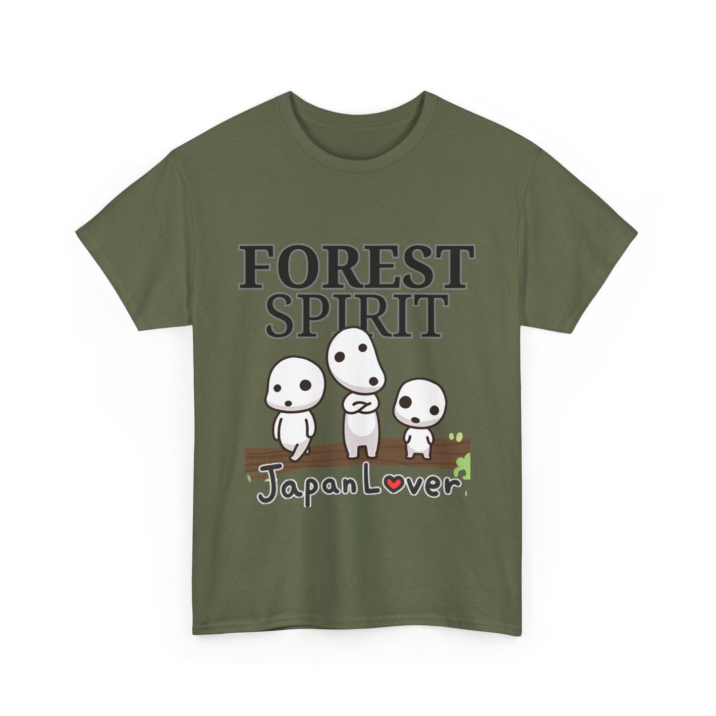 Kodamas Princess Mononoke T-Shirt 100% Cotton Studio Ghibli Tee