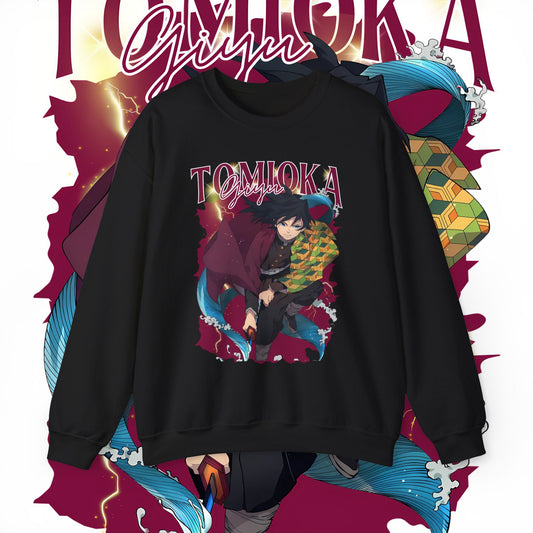 Giyu Tomioka Hashira Water Style Sweatshirt