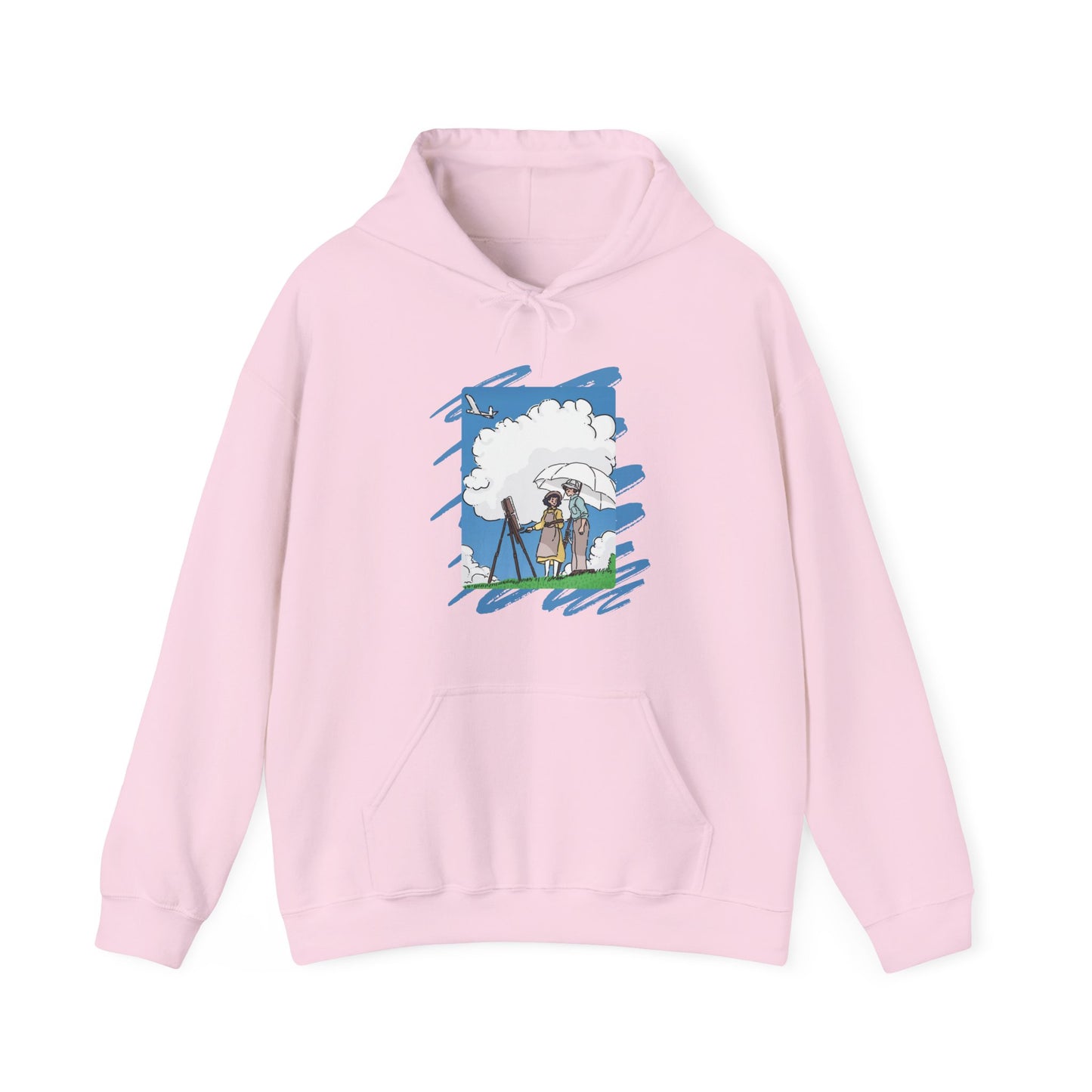 The Wind Rises Studio Ghibli Hoodie – 100% Cotton Anime Pullover for Ghibli Fans