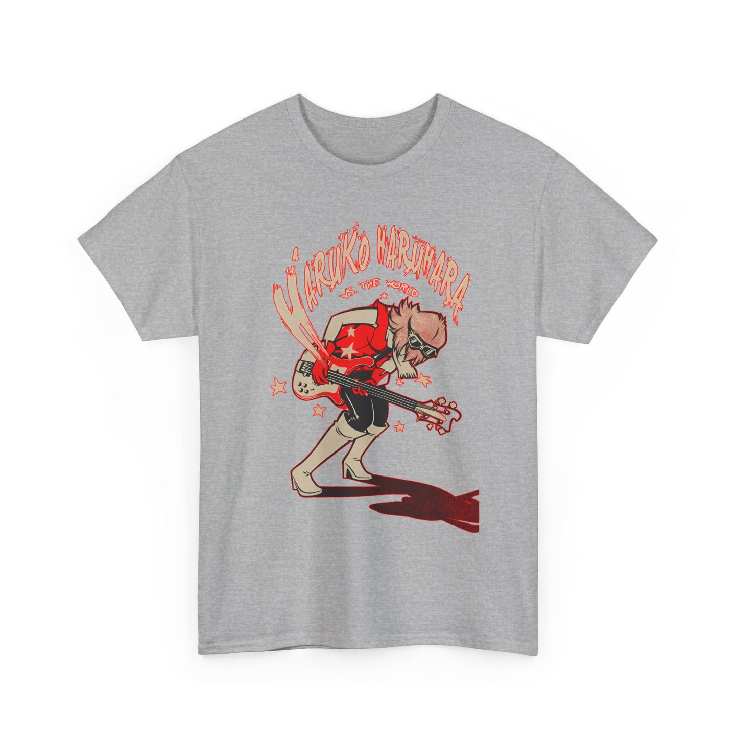 Haruko Haruhara FLCL T-Shirt – 100% Cotton Anime Tee Featuring the Iconic Space Rebel