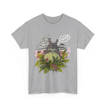 Totoro Sleep T-Shirt 100% Cotton Studio Ghibli Anime Graphic Tee