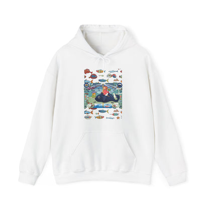 Ponyo Sea Love Hoodie – 100% Cotton Studio Ghibli Hoodie for Anime and Ocean Fans