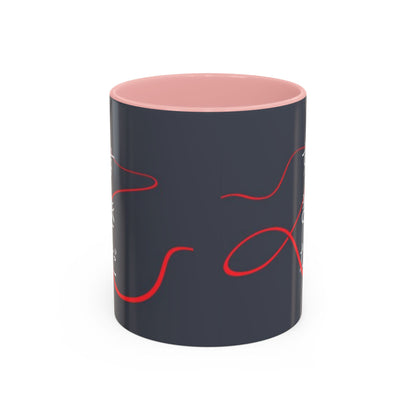 Your Name Accent Mug – Kimi no Na wa Color Handle Cup 11oz & 15oz – Romantic Anime Sky Scene Gift