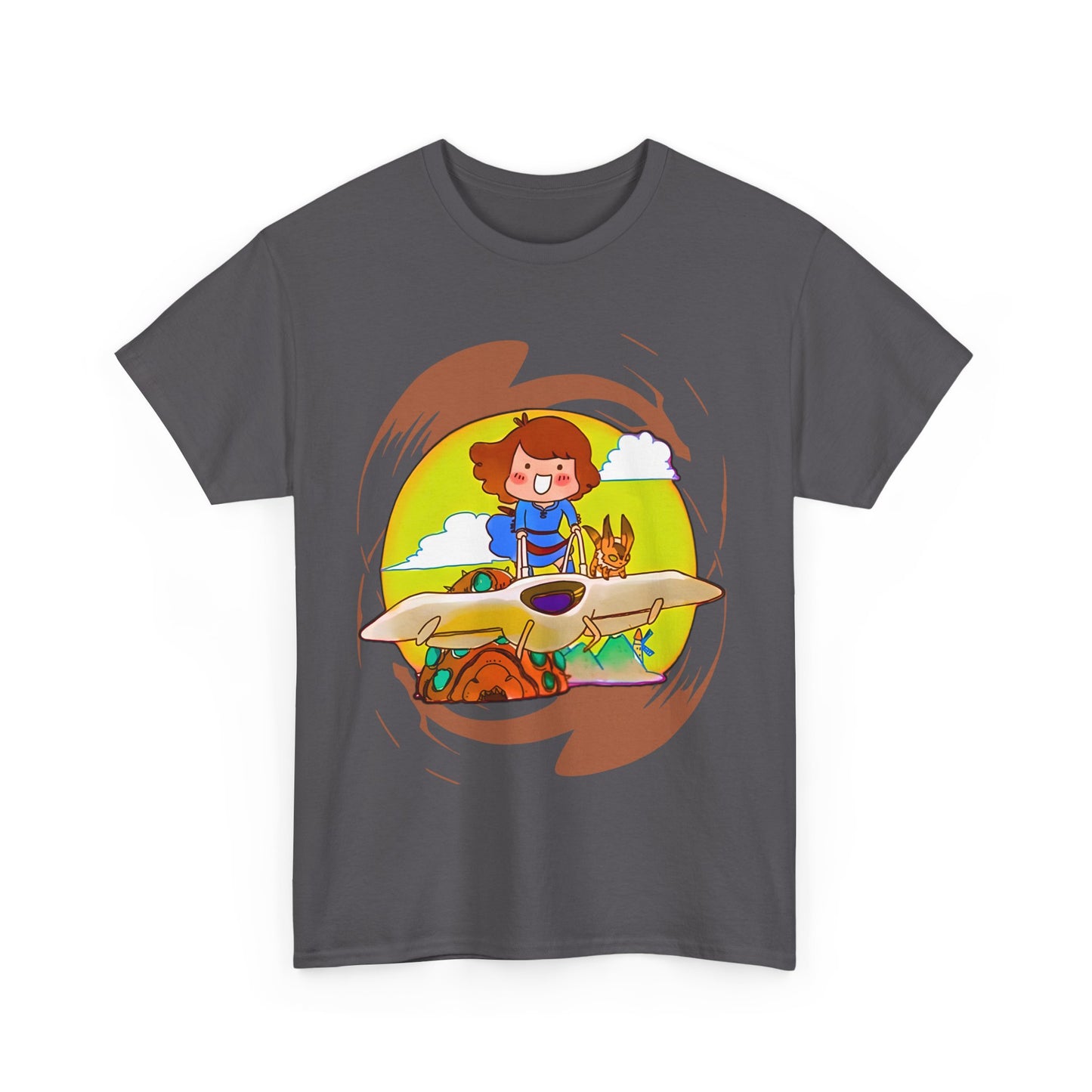 Nausicaa of the Valley of the Wind T-Shirt – 100% Cotton Studio Ghibli Anime Tee
