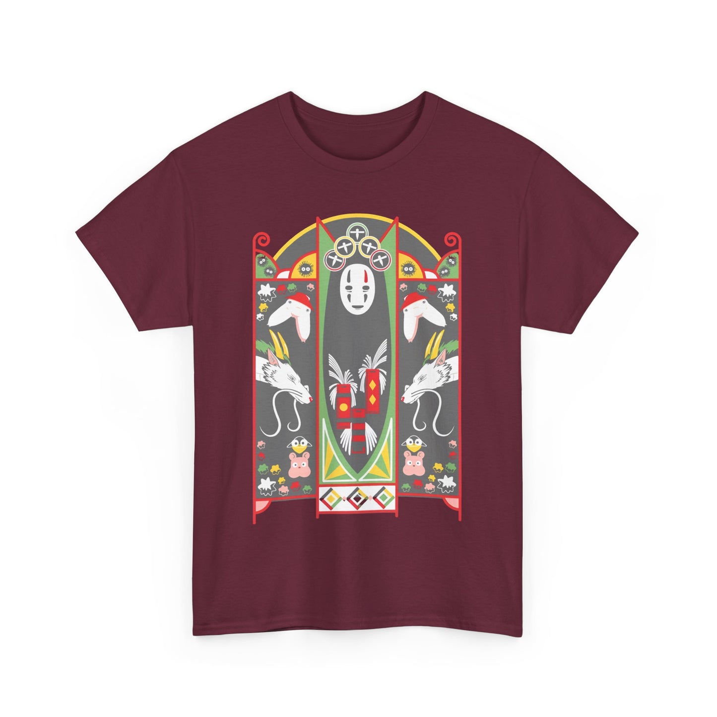 Spirited Away No Face T-Shirt | 100% Cotton Studio Ghibli Anime Tee