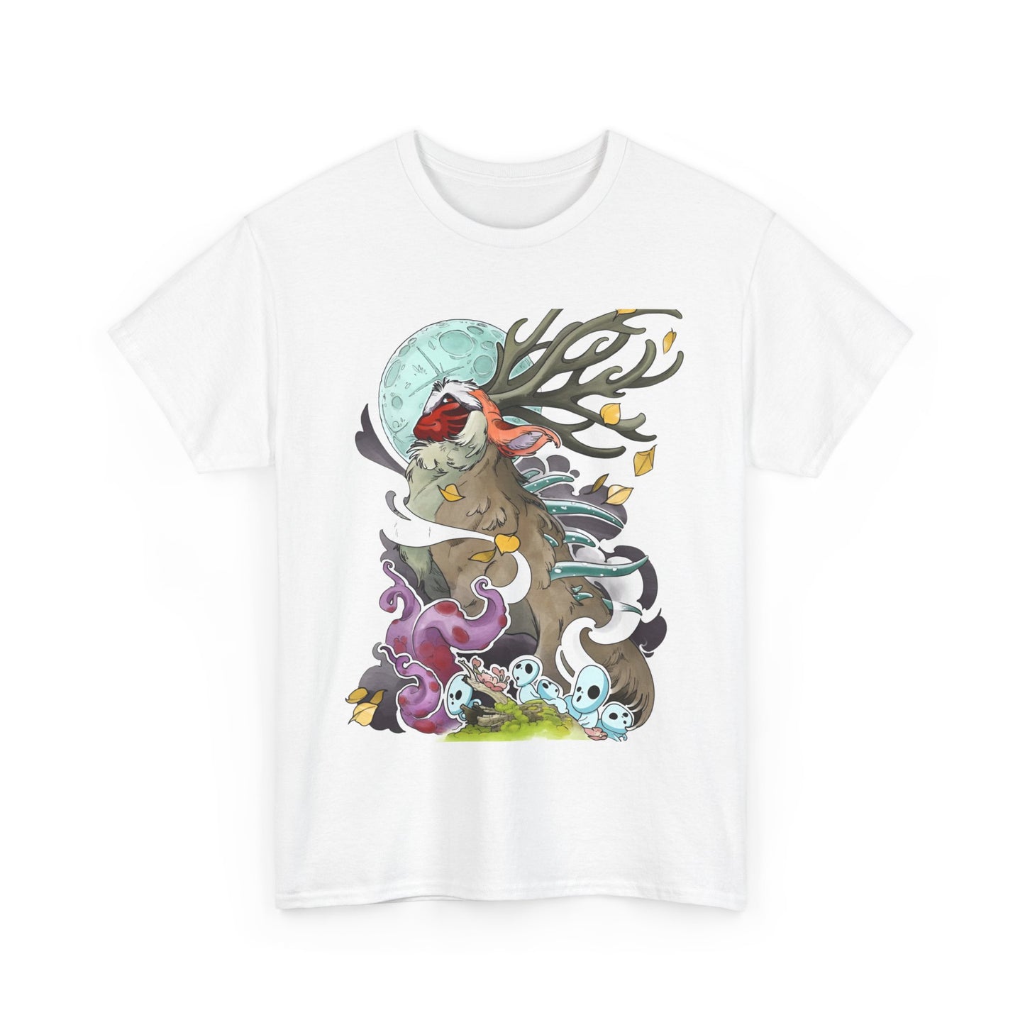 Princess Mononoke Shirt – Ghibli Characters Cotton Anime T-Shirt