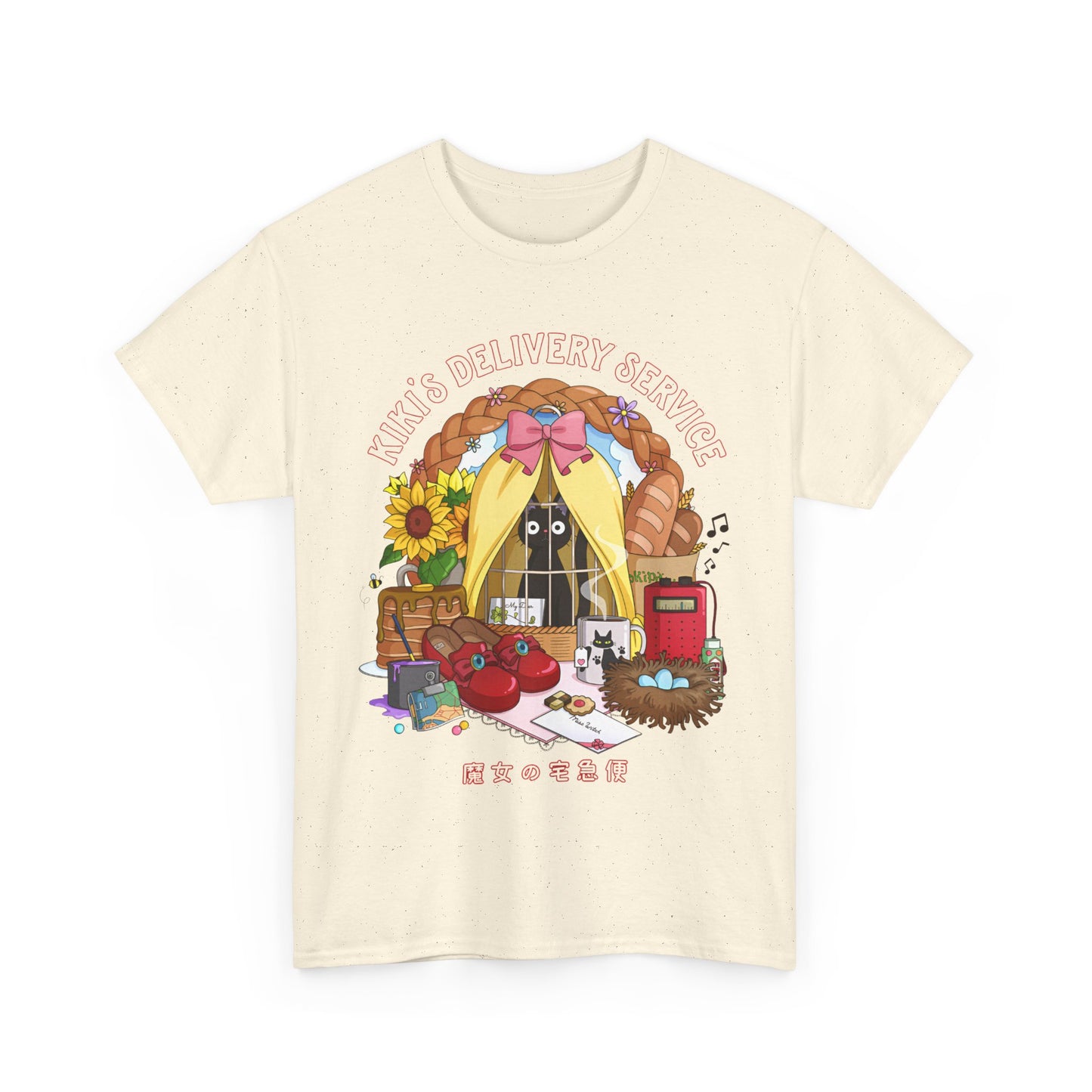 Kiki’s Delivery Service Breakfast T-Shirt | Studio Ghibli Anime Tee