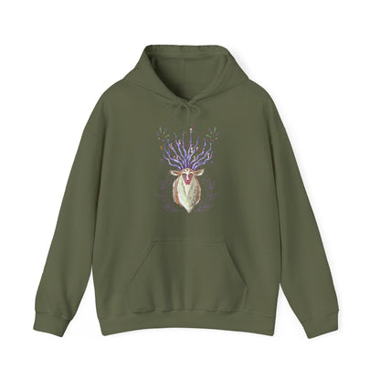 Forest Spirit Hoodie – 100% Cotton Princess Mononoke Hoodie | Studio Ghibli Forest God Sweatshirt