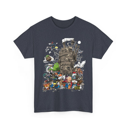 All Ghibli Characters T-Shirt – 100% Cotton Anime Fan Tee