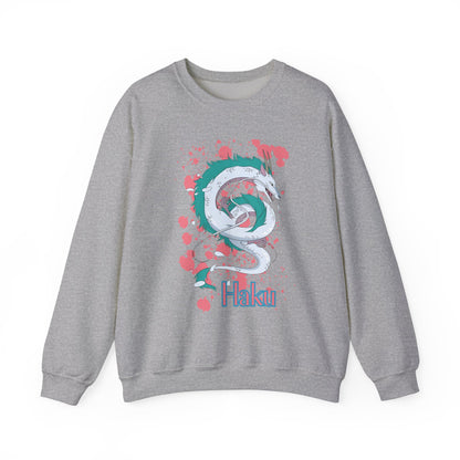 Haku Spirited Away Sweatshirt – 100% Cotton Studio Ghibli Dragon Spirit Pullover