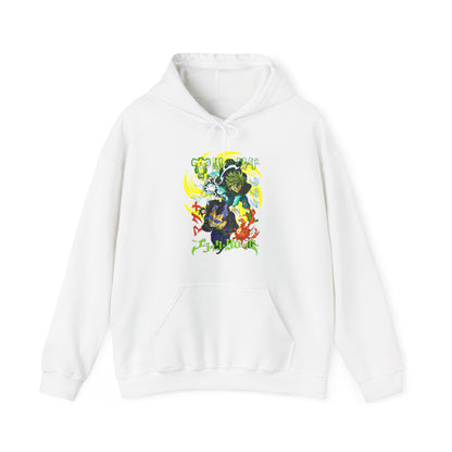 Magna and Luck Black Clover Hoodie – 100% Cotton Anime Pullover for Black Bulls Fans
