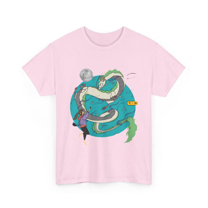 Spirited Away Art T-Shirt 100% Cotton | Studio Ghibli Anime Tee