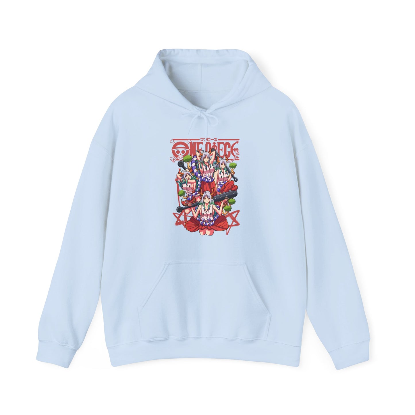 Yamato One Piece Hoodie – 100% Cotton Anime Hoodie for Wano Arc Fans