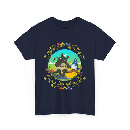 My Neighbor Totoro T-Shirt 100% Cotton Studio Ghibli Anime Tee