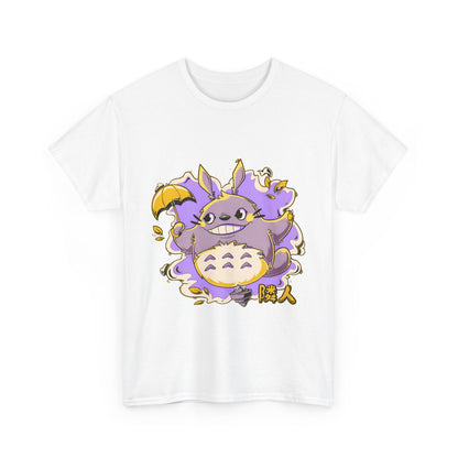 Totoro Purple Art T-Shirt 100% Cotton | Studio Ghibli Anime Tee