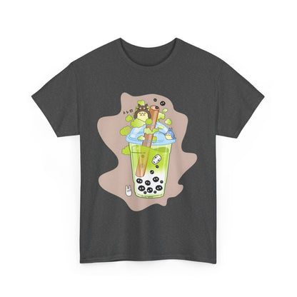 Ghibli Characters Smoothie T-Shirt | 100% Cotton Studio Ghibli Anime Tee