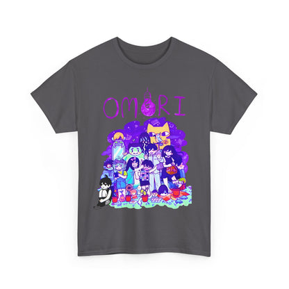OMORI T-Shirt – 100% Cotton Indie Game Shirt Featuring OMORI Characters and Art
