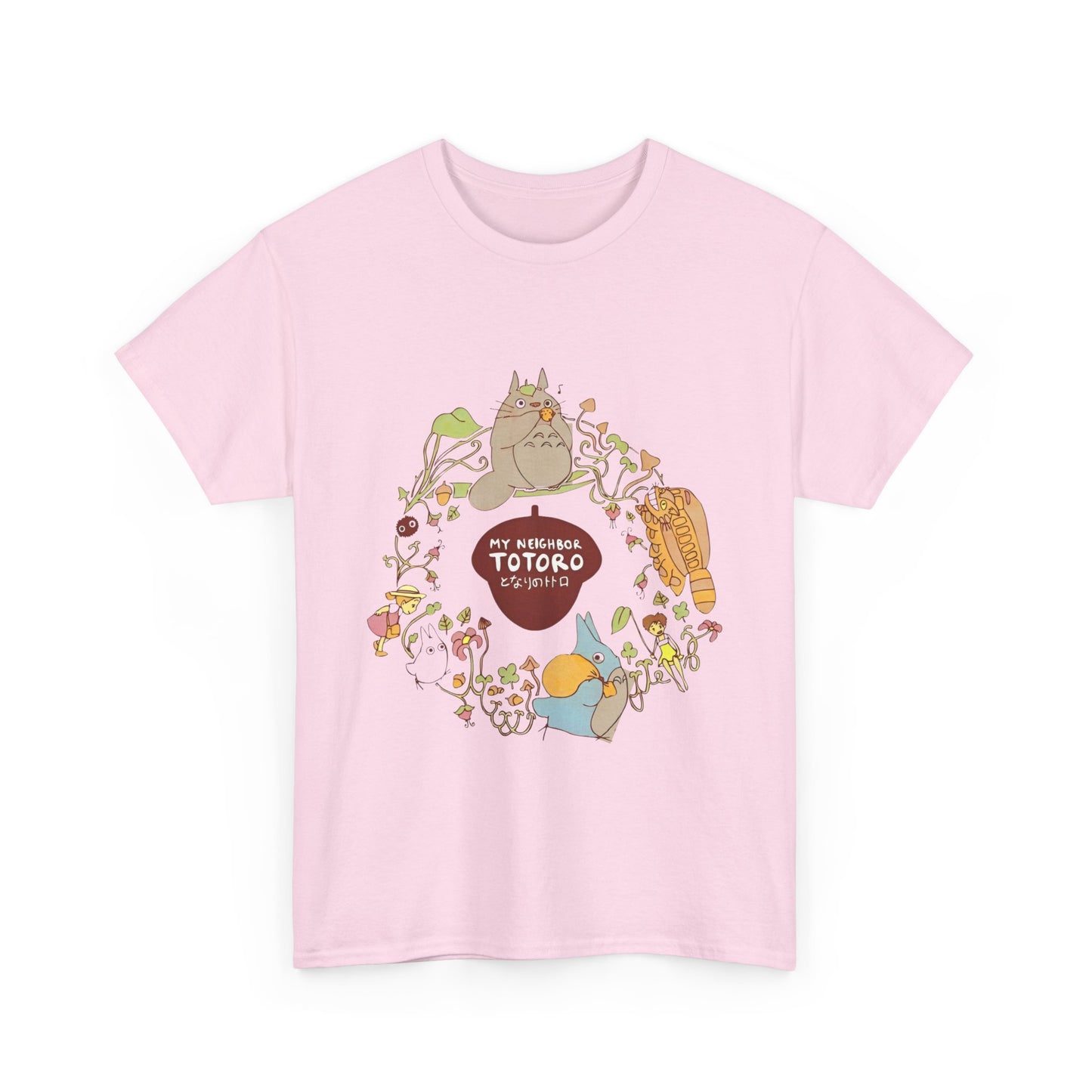 Princess Mononoke Characters Shirt – Ghibli Cotton Anime Tee