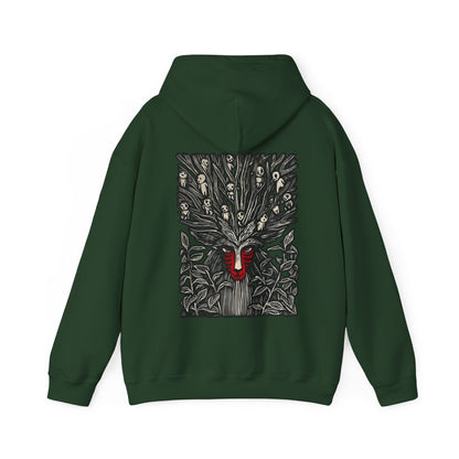 Forest Spirit Studio Ghibli Back Print Hoodie – 100% Cotton Anime Streetwear for Ghibli Fans