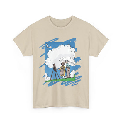 The Wind Rises Studio Ghibli T-Shirt – 100% Cotton Anime Tee for Ghibli Fans