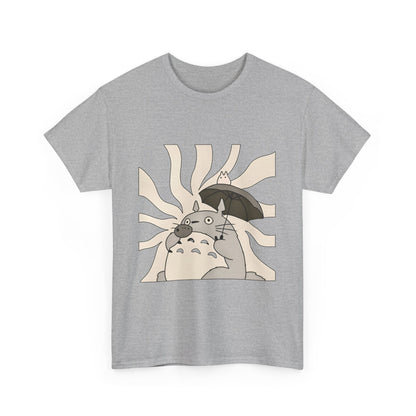 Totoro Eating Shirt – 100% Cotton Ghibli T-Shirt for Anime Fans