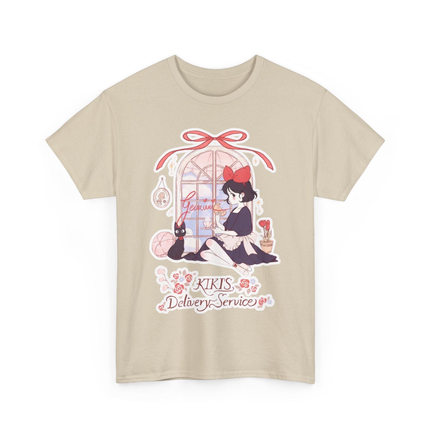 Kiki’s Delivery Service T-Shirt – 100% Cotton Ghibli Anime Tee