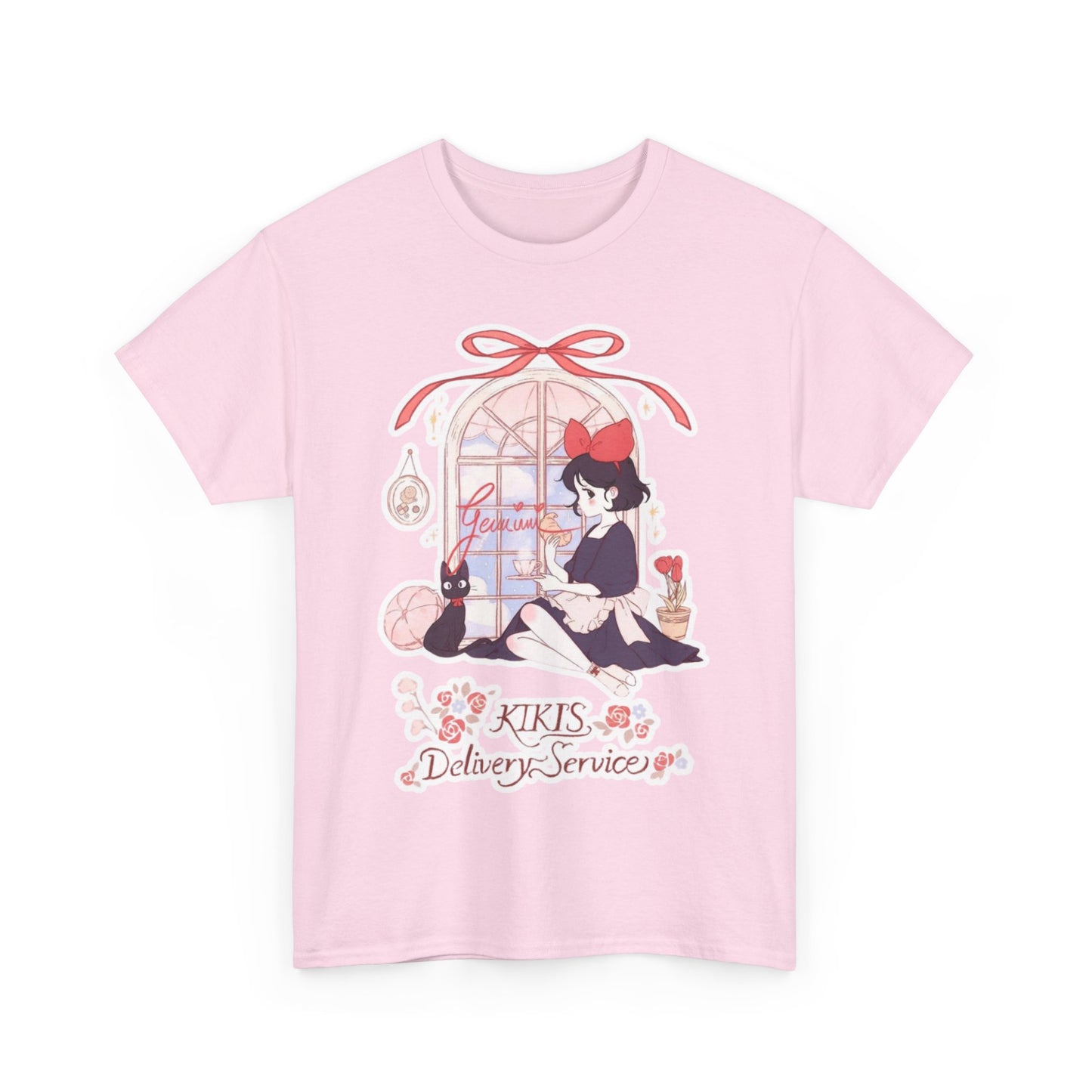 Kiki’s Delivery Service T-Shirt – 100% Cotton Ghibli Anime Tee