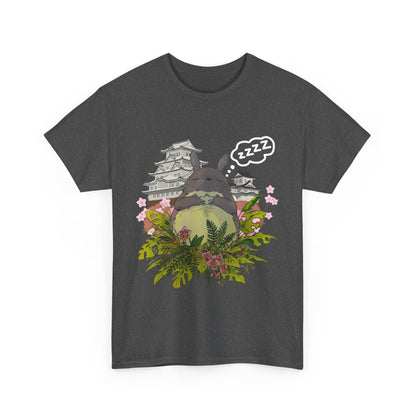 Totoro Sleep T-Shirt 100% Cotton Studio Ghibli Anime Graphic Tee