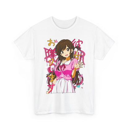 Chizuru Mizuhara T-Shirt – 100% Cotton Anime Tee from Rent a Girlfriend