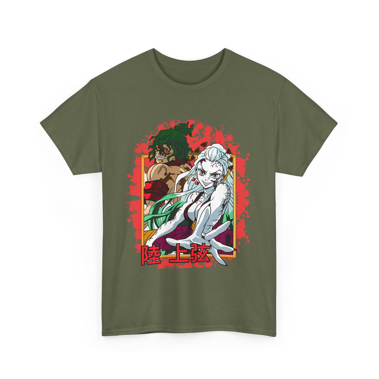Daki Gyutaro Demon Slayer T-Shirt – 100% Cotton Anime Tee for Upper Moon Fans