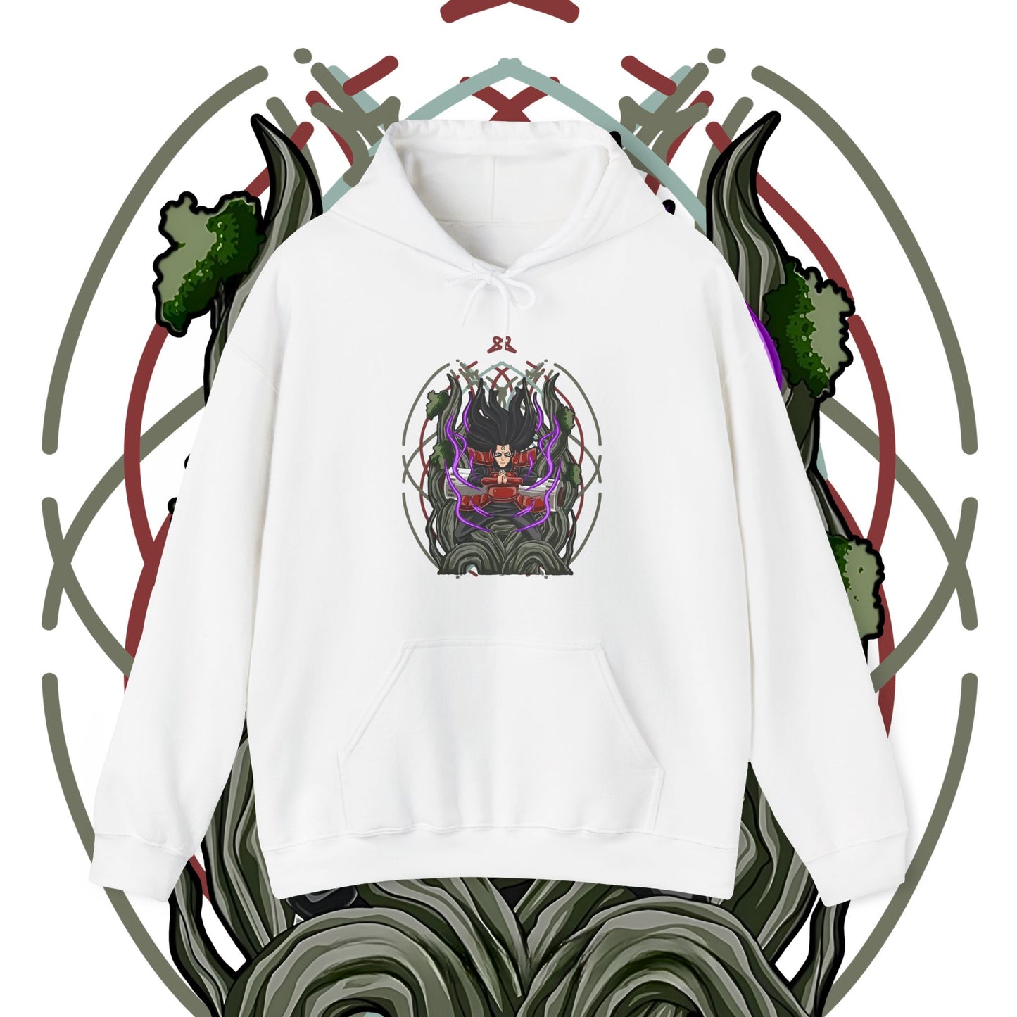 Hashirama Senju Naruto Hoodie | 100% Cotton Anime Streetwear