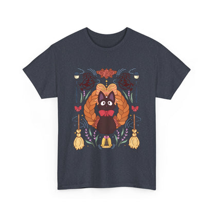 Jiji Collage T-Shirt – 100% Cotton Studio Ghibli Cat Tee