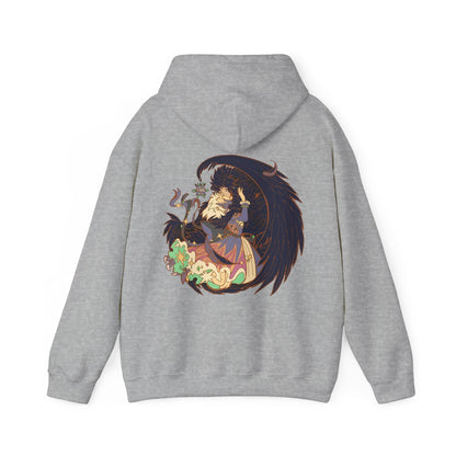 Howl’s Moving Castle Kiss Hoodie | 100% Cotton Back Print Anime Sweatshirt